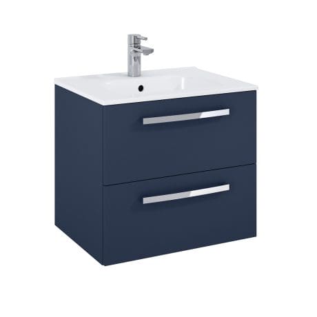 Aquatrend 600 W/Hung Vanity Unit & Basin  Matt Navy
