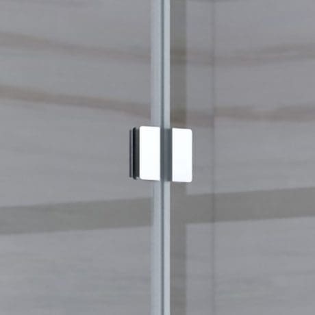Mineral Walk-In Hinge Pack Chrome