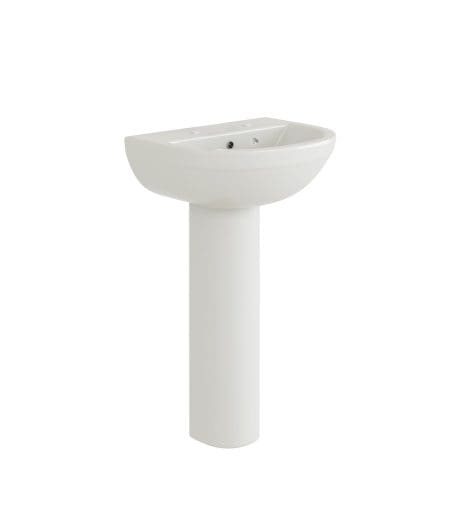 Vetta / Elettra 550Mm Basin & Ped Pack 2Th
