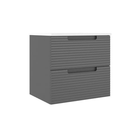 Kyoto 600 W/Hung Unit Matt Graphite *76354