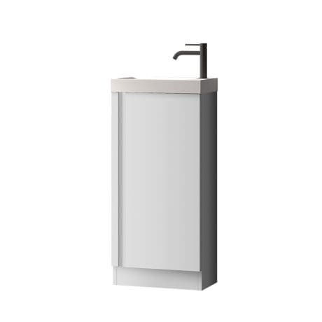 LAGOS 400 FLOOR STANDING SET MATT WHITE