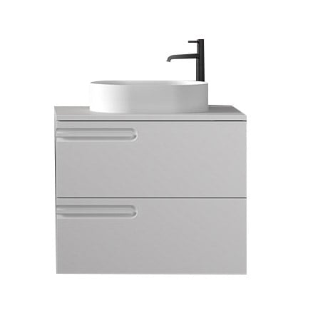 Econic 40Cm 1D W/H Unit Matt White L/H
