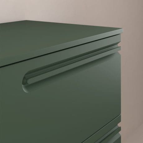 Econic 60Cm 2Dr W/H Unit Forest Green R/H