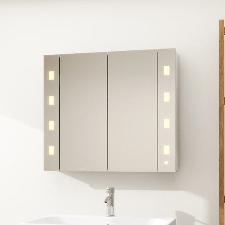 FORMA DOUBLE DOOR MIRROR CABINET 800X700