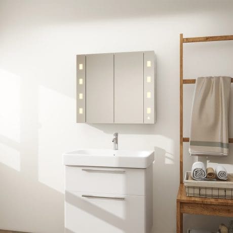 FORMA DOUBLE DOOR MIRROR CABINET 1000X700