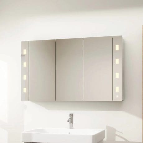 FORMA TRIPLE DOOR MIRROR CABINET 1200X700