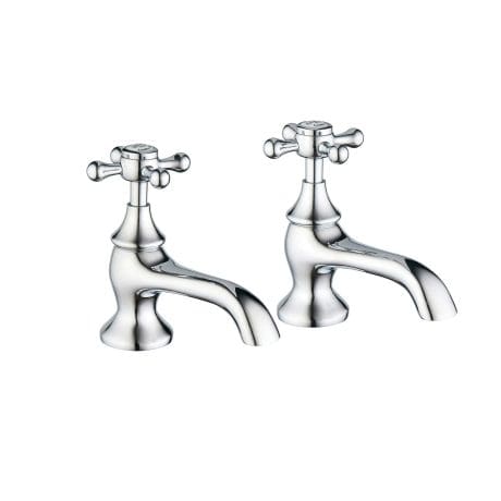 Edwardian Bath Taps Chrome