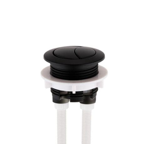 Dual Flush Button Matt Black