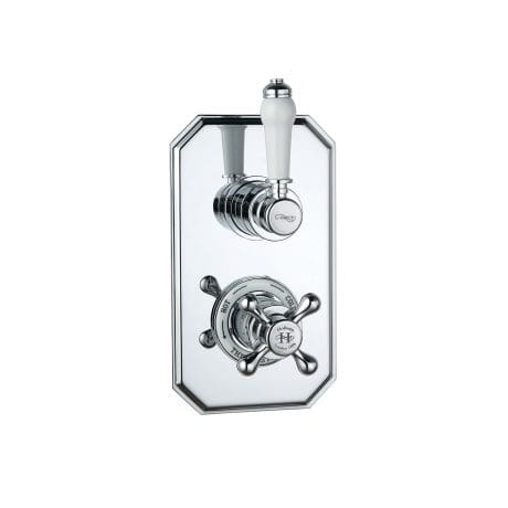 Traditional Twin Concealed Shower Valve