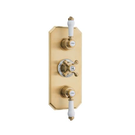 Traditional Triple Concealed Shower Valve