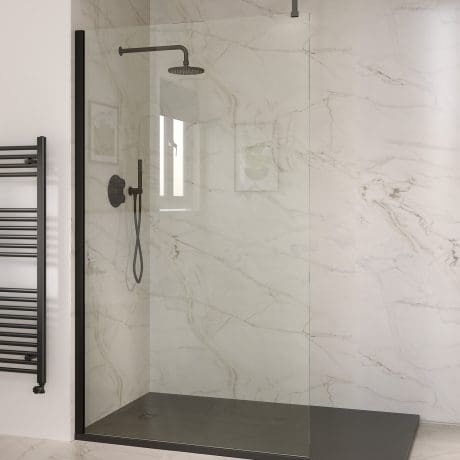 WETROOM 10MM WALK-IN CLEAR GLASS ONLY 700