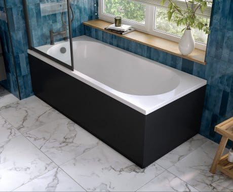 Fortitude 1700Mm Front Panel Matt Black