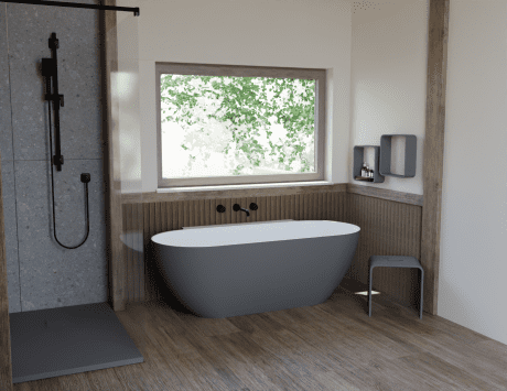 HAVANA BTW 1700 X 800 BATH MATT WHITE