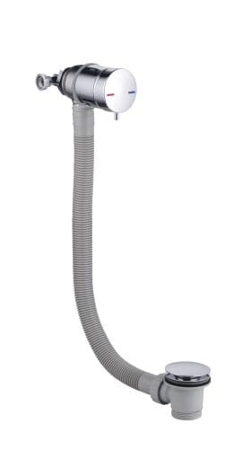 Round Cascade Bath Filler