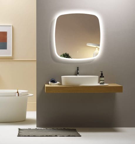 Opel 700 X 700 Ovel Led Mirror