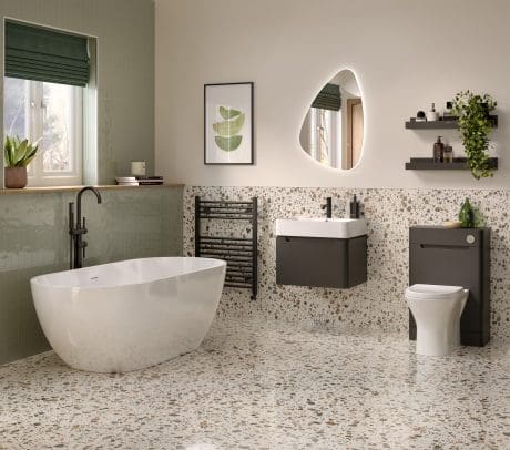 SENSO CURVED 1 DRW W/H 600 UNIT CEMENT