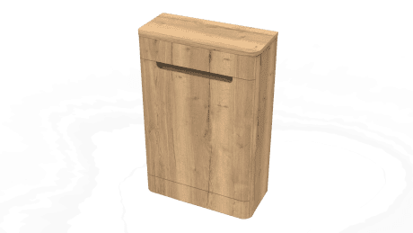 SENSO CURVED 550 WC UNIT OAK