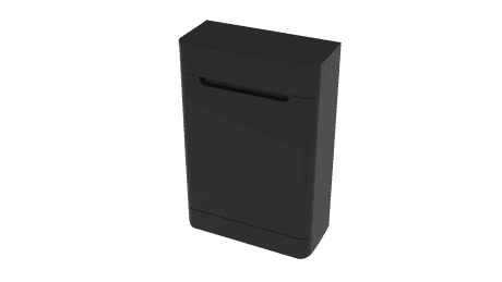 SENSO CURVED 550 WC UNIT MATT BLACK