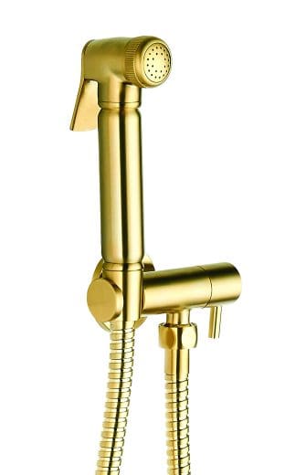 AQUA SPRUZZI SHUT-OFF BIDET S/SET B/BRASS