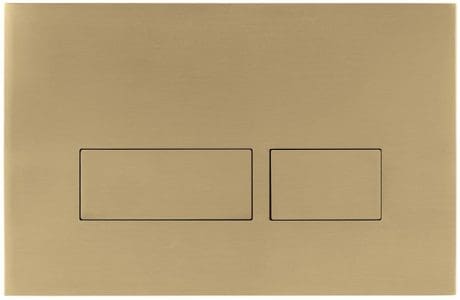 Trend Flush Plate Brushed Brass