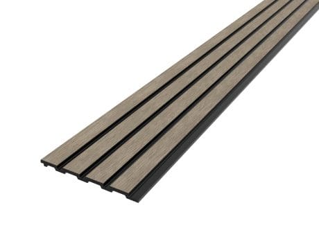 Narrow Slat Wall Pnl 2400X200X12Mm Was Oak