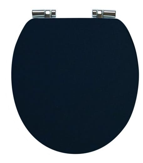 New Holborn Seat Black-Chrome Hinge