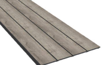 WIDE SLAT W/PNL 2400x315x7mm WASH OAK(6PK)