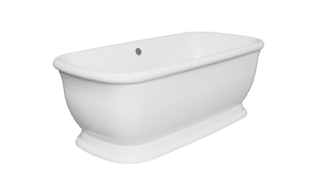 Finesse Bath With Plinth 1675Mm