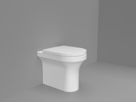 Elettra Rimless Back To Wall Pan