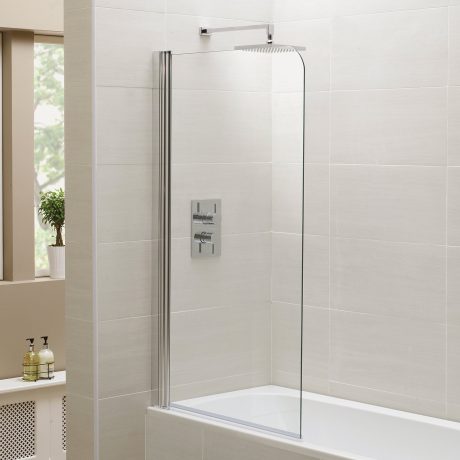 Purity Frameless Bath Screen 1400 X 800