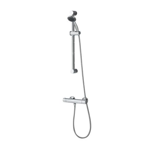 Classic Round Thermo Bar Valve & Rail Kit