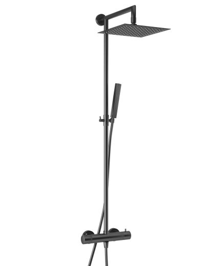 Velar Shower Column Matt Black