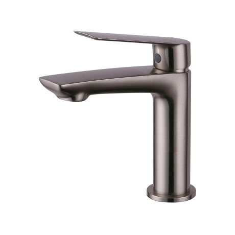 Sleek Basin Mixer Matt Rodium