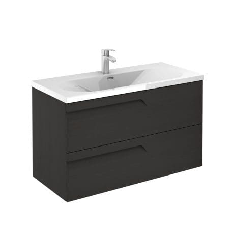 Vitale 1000 Wall Hung Unit Urban Grey