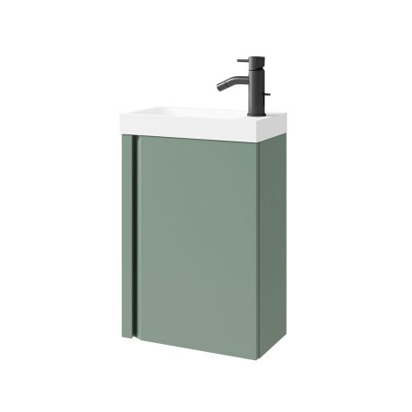 Lagos 400 Wall Hung Set Matt Olive