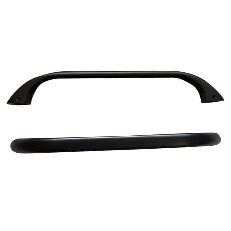 Steel Bath Grips Matt Black